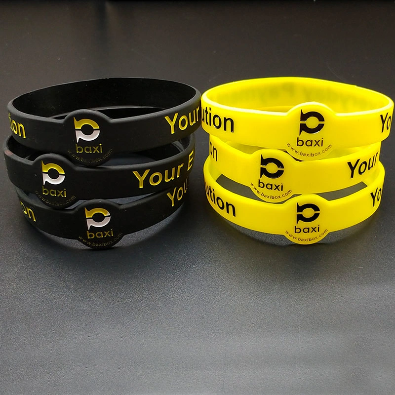 Prix le plus bas tout logo personnalisé bracelet en silicone/bracelets pour la promotion Avtivity