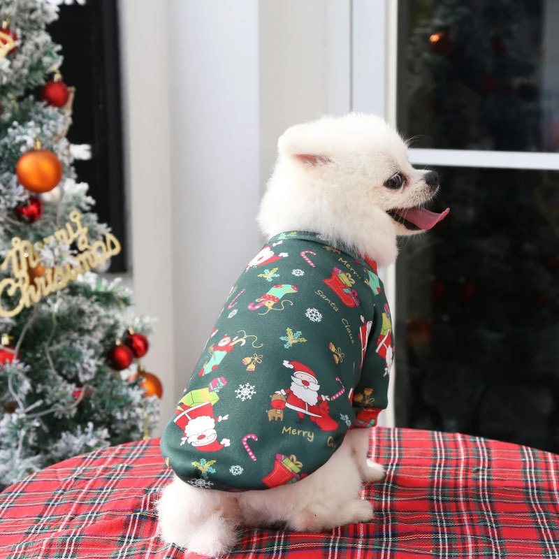 Weihnachten Haustier Produkte Mode Hund Kleidung Hund Hoodie Hund Weihnachten Kleidung