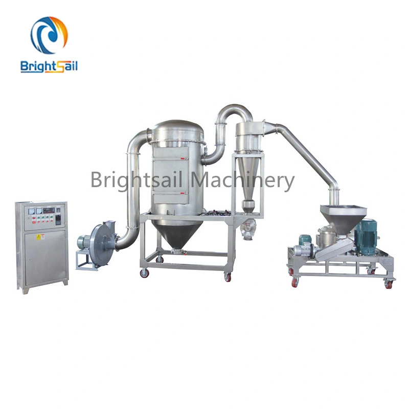 Brightsail Advanced Dry Leaf Grinder Machine Leaf Crushing Machine Moringa Leaf Powder Making Machine with CE