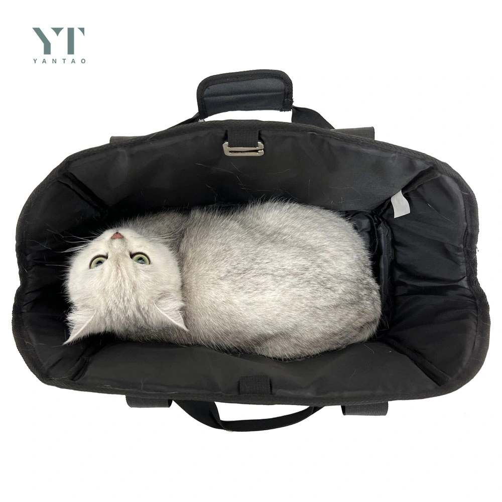 Pet Products Custom Durable Medium Soft Sided Collapsible Cat Dog Pet Carriers Travel Dog Travel Bag