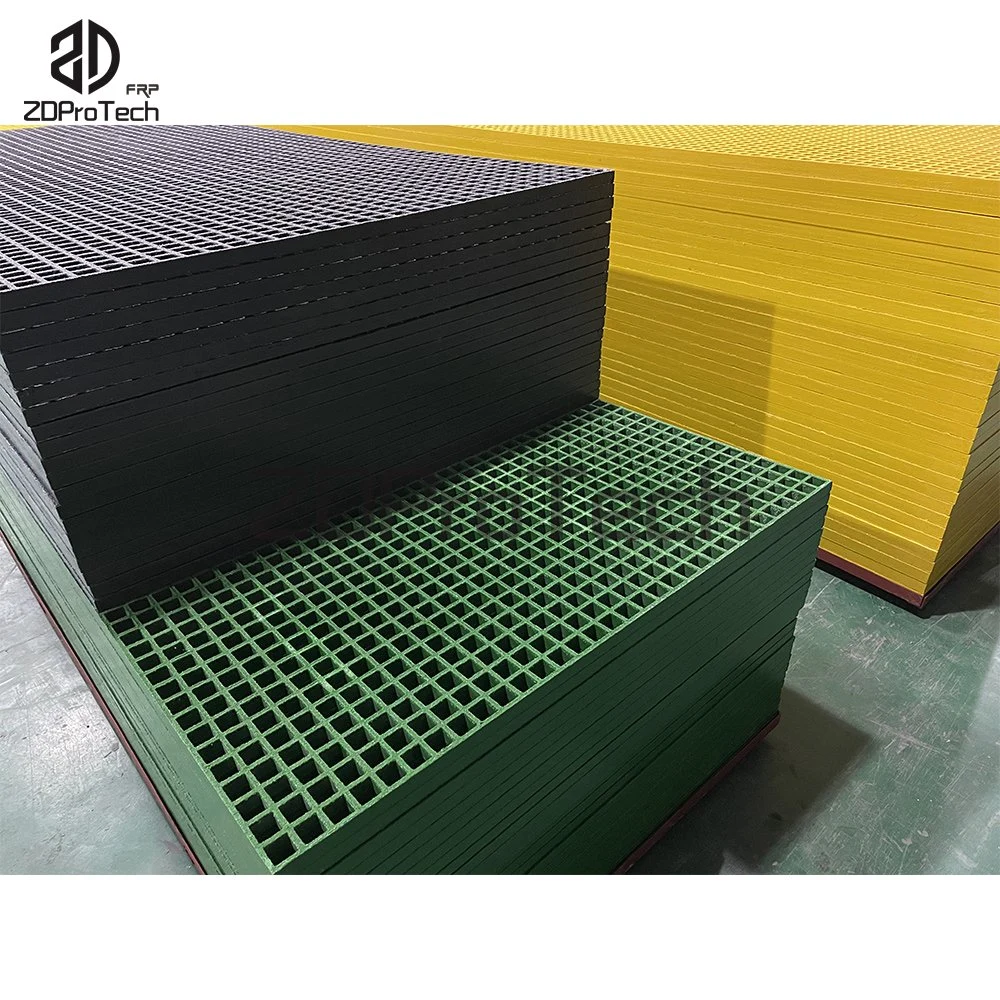 High-End FRP Floor Drain Grating SGS Certificated From Zdprotech Group Industry Leading Brand