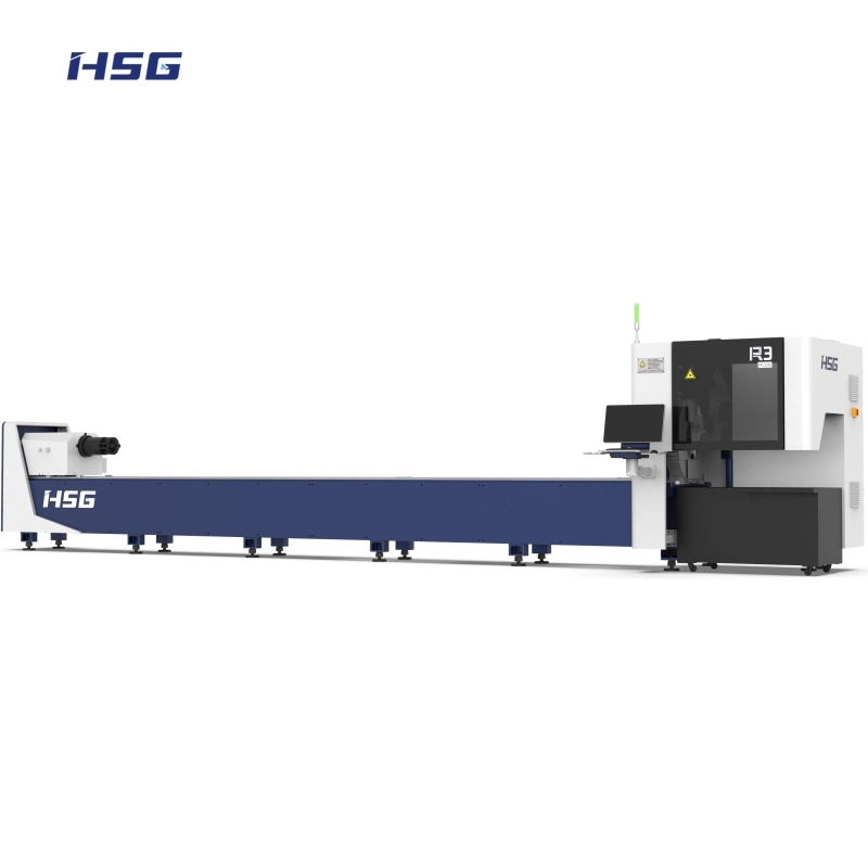 1500W 2000W 3000W Tube Laser Cutting Machine Pipe Metal Automatic Loading System