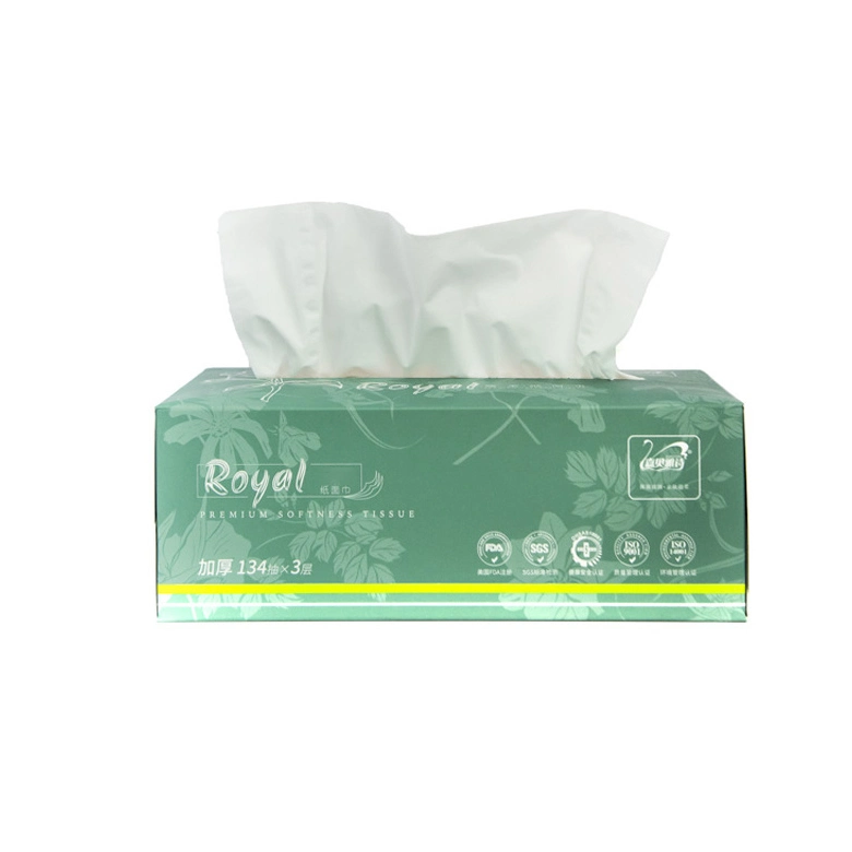 Natural Bamboo Facial Tissue Paper, Eco Friendly 2 Ply Tissue Flat Box I Ultra Soft, Safe, & Gentle on Sensitive Skin I Fits Almost Anywhere
