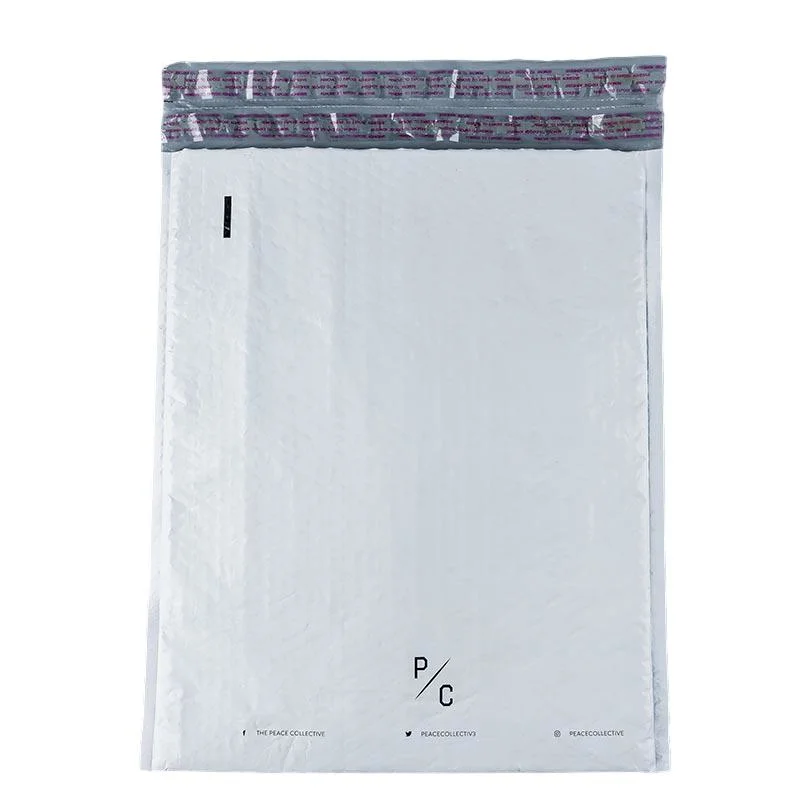 Embalagem de vestuário de correio personalizado saco de plástico Envelope Mail Poly Bubble Saco