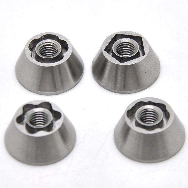 CNC Machining Carbon Stainless Steel Outdoor Anti-Theft Security Safety Nut