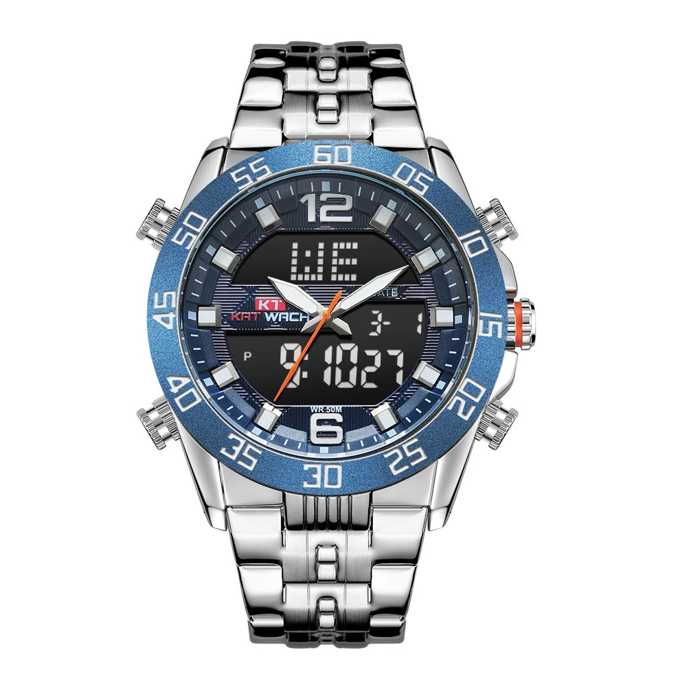 Montres Man Mens Fashion montres mode numérique Watch Quality montres Marque Custome quartz