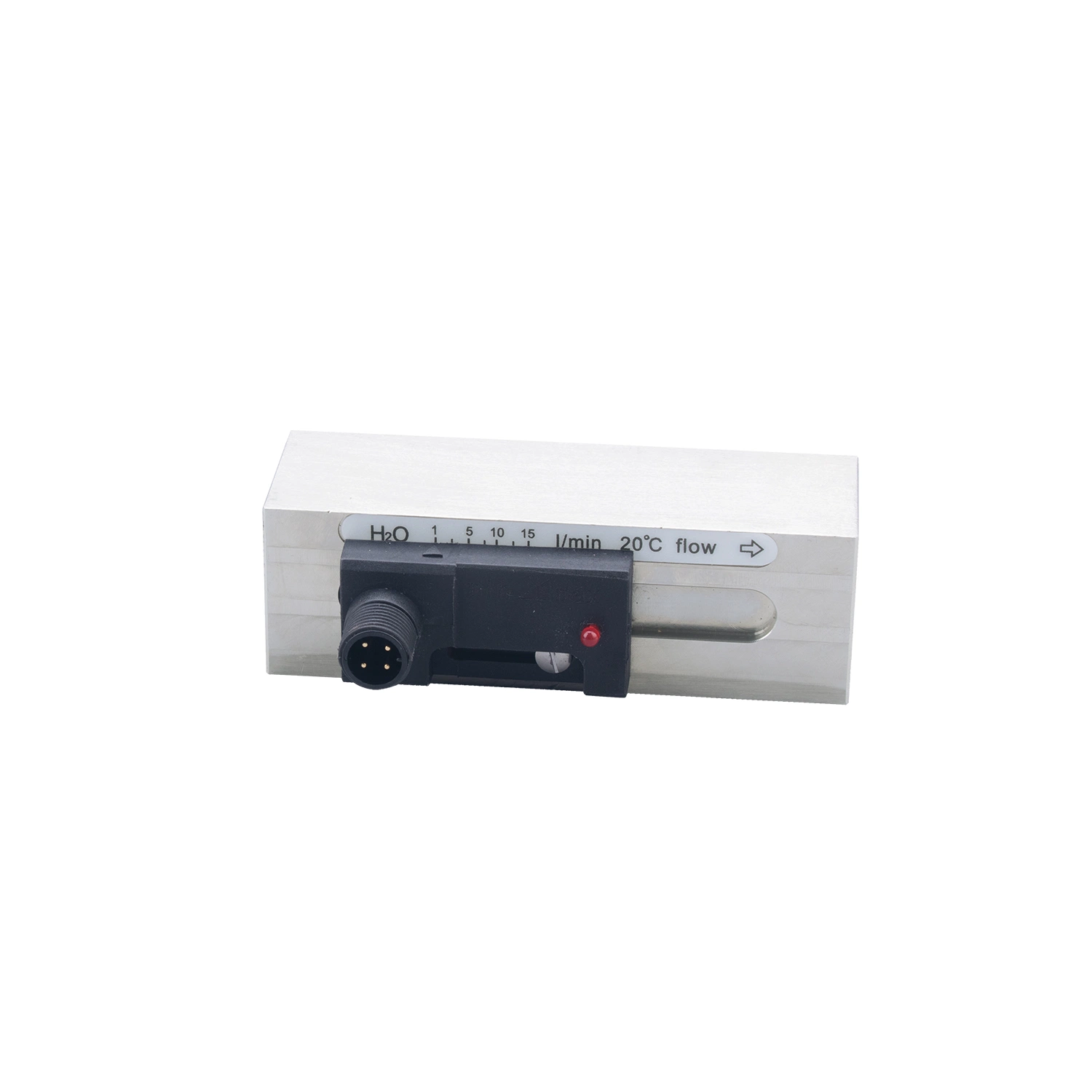 24VDC LED Display Stainless Steel NO Water Flow Switch