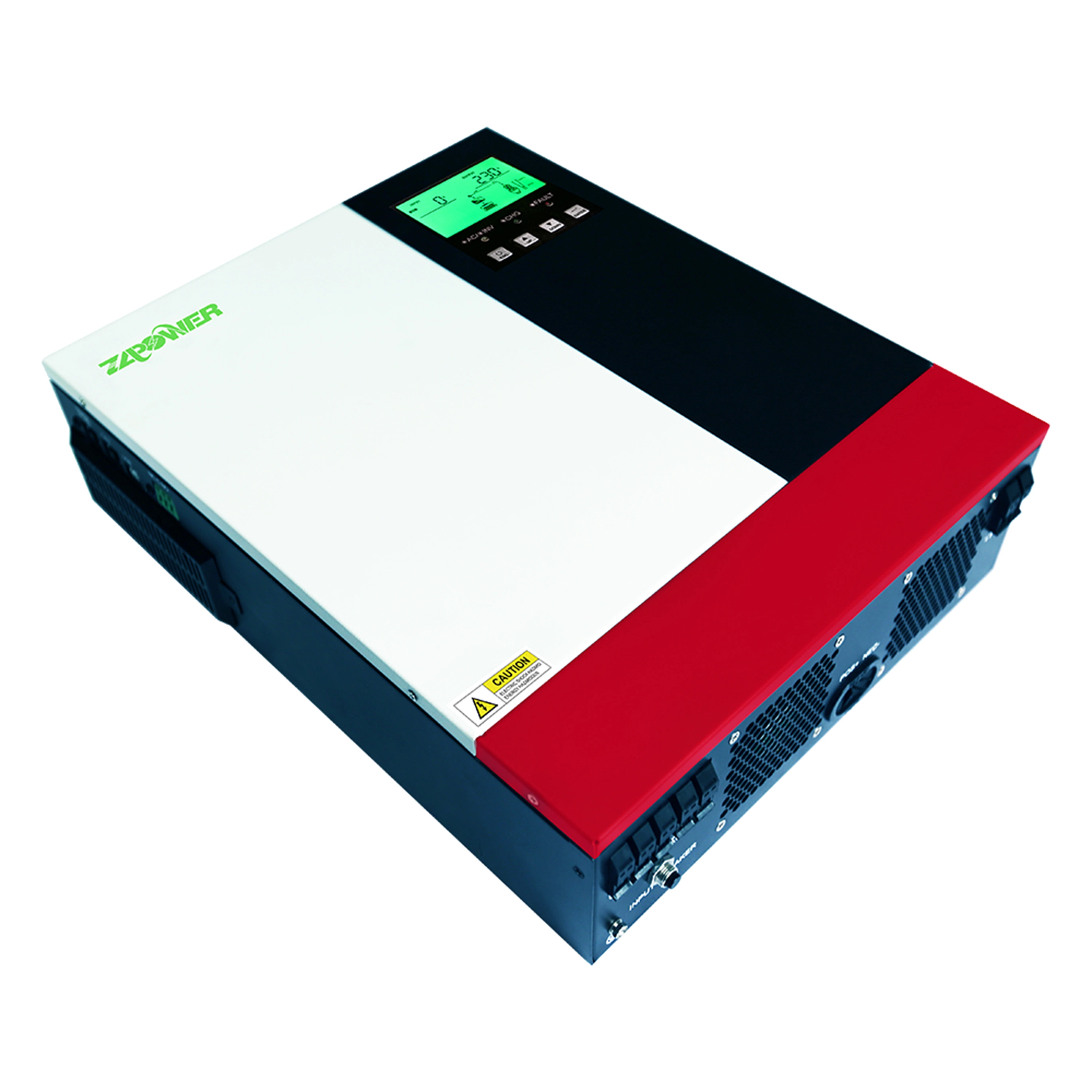 48V Lead-Acid, Lithium Battery and Without Battery 5500W Hybrid Inverter DC to AC off-Grid Pure Sine Wave Inverter with 80A Charge Controller