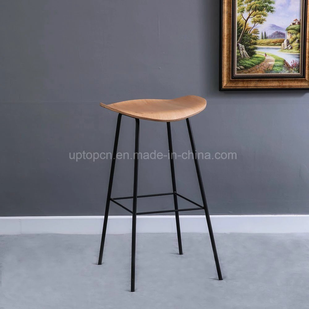 Оптовые кафе бар Мебельный стул с деревянным верхом (SP-BS229)