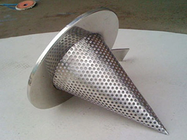 Stainless Steel Temporary Conical Filter Mesh for Gas Pipeline and Compressors