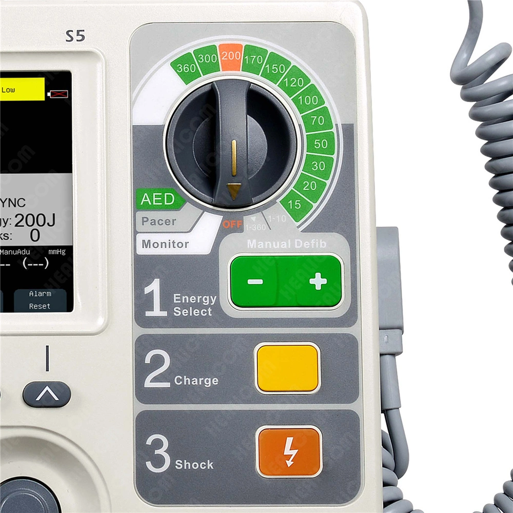 S5 Portable Aed Automated Emergency Use Cardiac Defibrillator Monitor Price