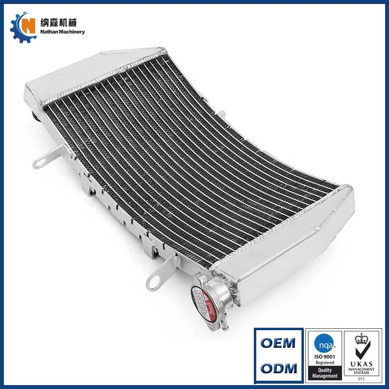 OEM ODM Servicec Aluminum Motorcycle Radiators Water Cooler System for Ducati Panigale Streetfighter Hypermotard Monster