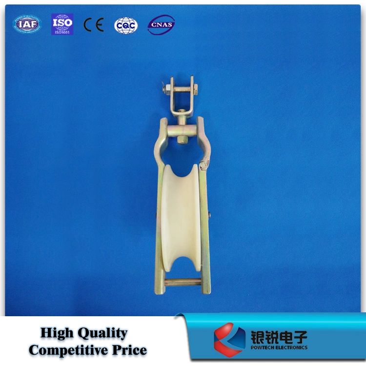 Single Cable Pulley Block / Cable Pulley for Opgw Optical Cable