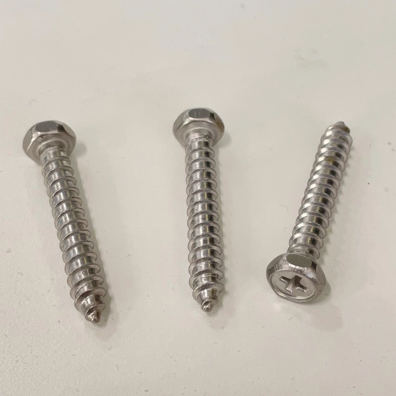 Stainless Steel Tapping Screw SS304 Pan Head Self Tapping Screws