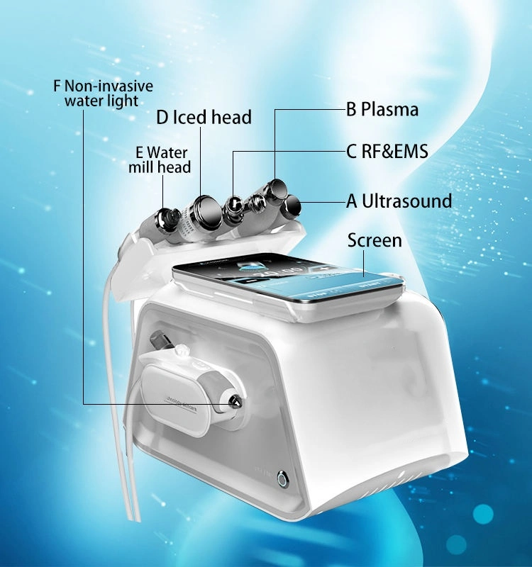 2022 New 7 In1 Hydra Beauty Machine Aqua Peeling Skin Analysis Multifunctional Beauty Equipment