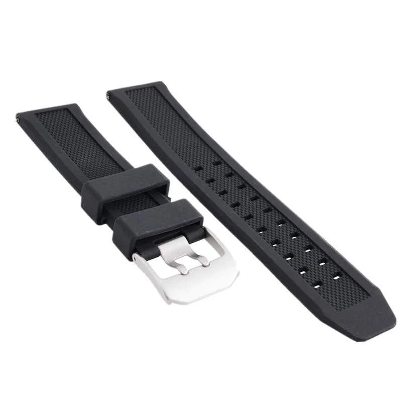 2022 bracelets de montre en silicone 100 % couleur à impression personnalisée à chaud Pour Apple Watch Series Sport Band pour