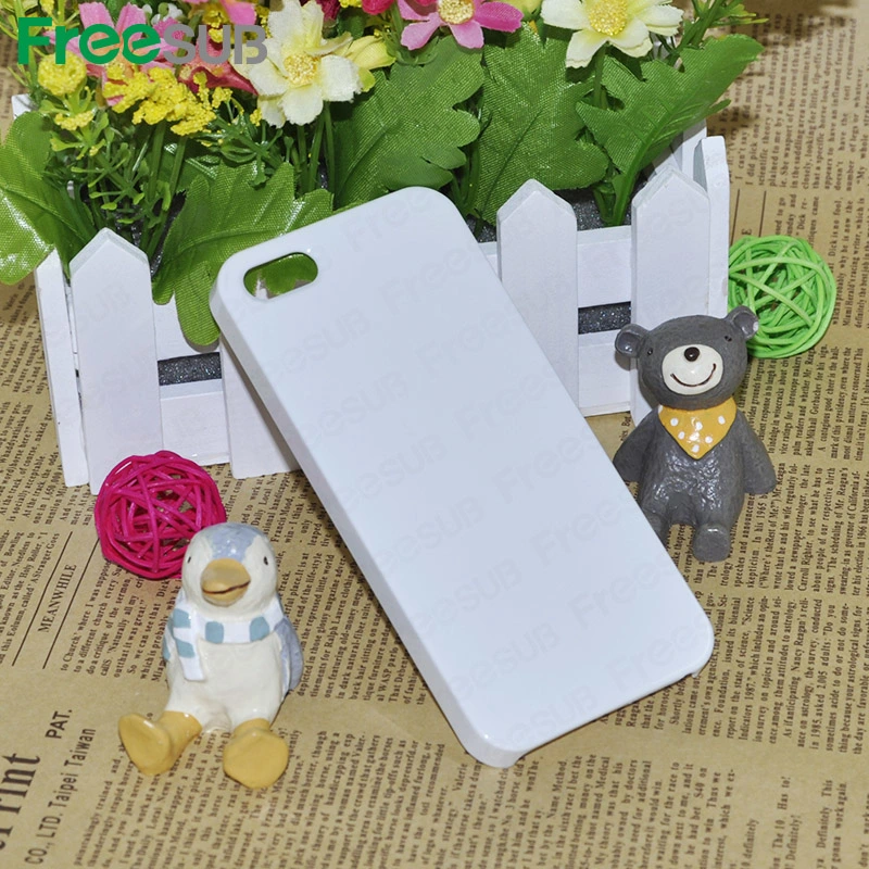 3D Silicon Glossy Sublimation Cell Phone Cases for iPhone 5