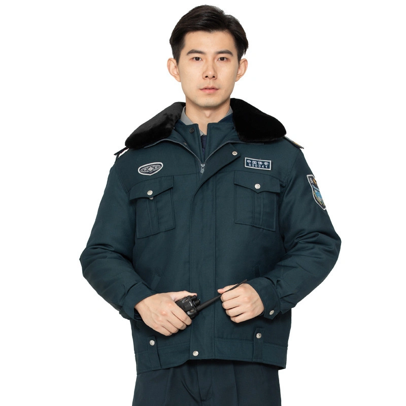 Bombardero Chaqueta guardias de seguridad de diseño disponibles uniformes completos establecer seguridad Guardian ropa