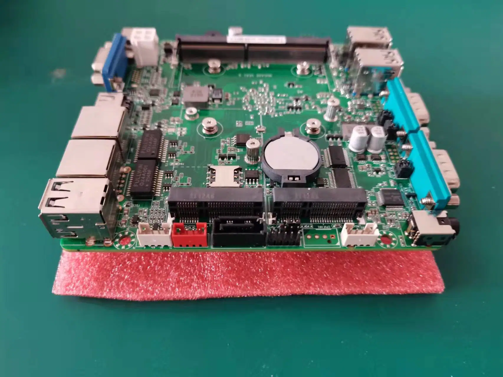 Системная плата Intel Quad Core J4125, плата Nano Board 2 LAN DC 12 19V OEM