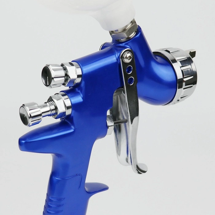 Boutique HVLP Car Spray Gun Tt Spray Gun Forged Gun Body Paint Spray Gun 1.3mm Car Sheet Metal Finish Furniture Leather 600ml Pneumatic Tool