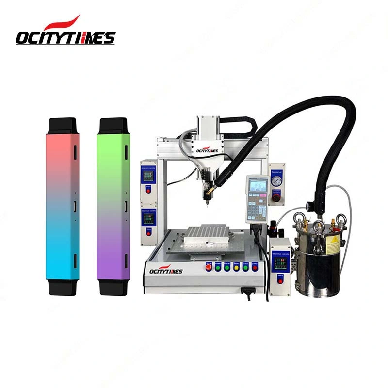 Ocitytimes Automatic Liquid Oil Filling Packing Machine Vape Cartridge Filling Machine