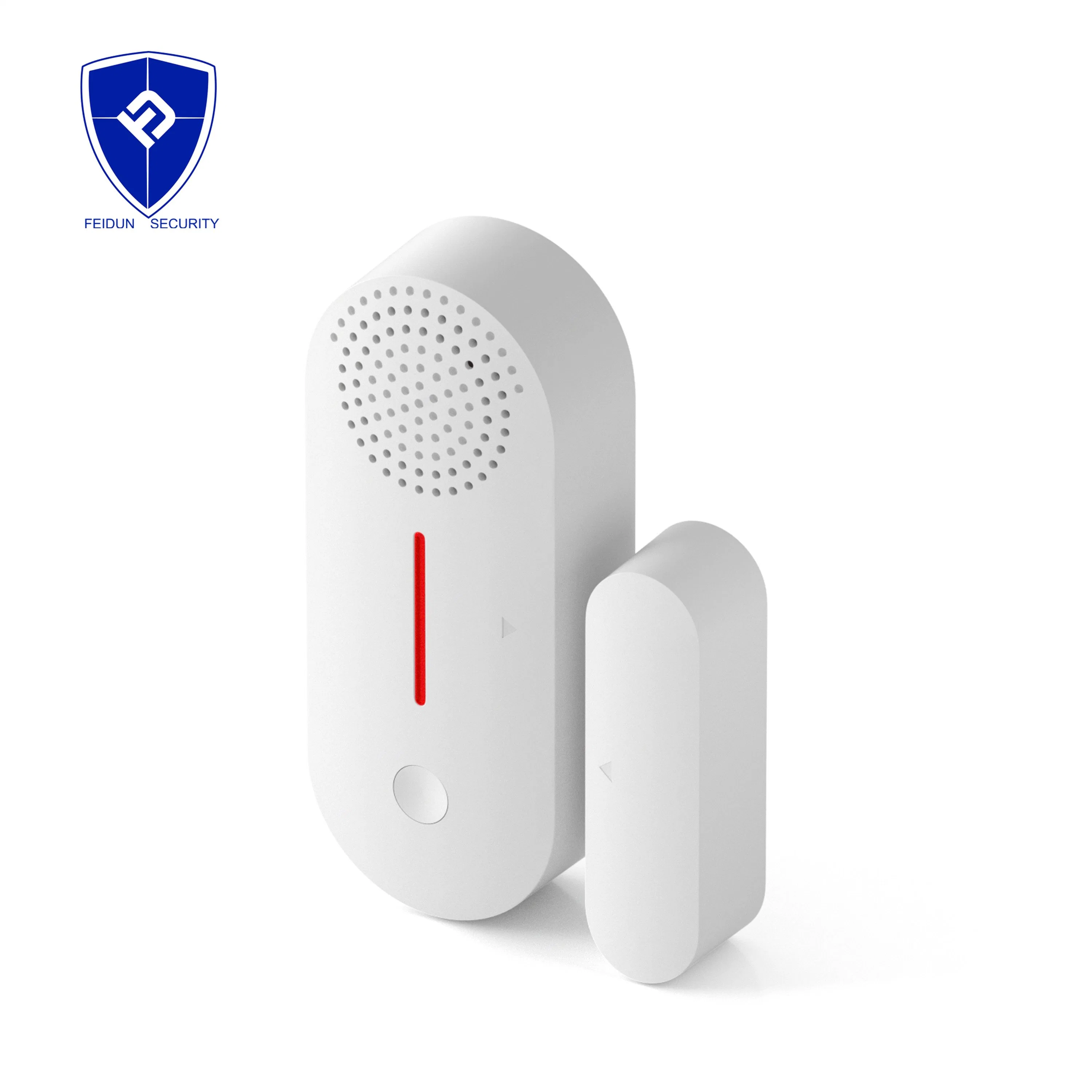 Tuya Smart Home Loud/Wi-Fi capteur de porte Détecteurs de porte ouverte sécurité Système d'alarme de protection