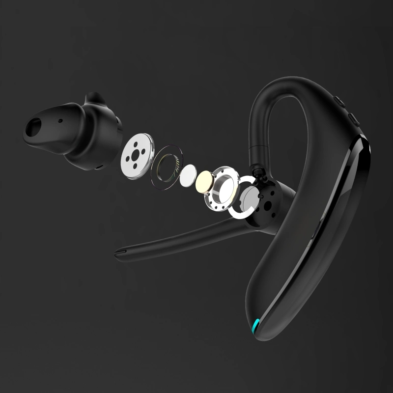 F910 la cancelación de ruido los auriculares manos libres inalámbrico Bluetooth 5.0 para auriculares estéreo con micrófono para Smart Phone - Negro