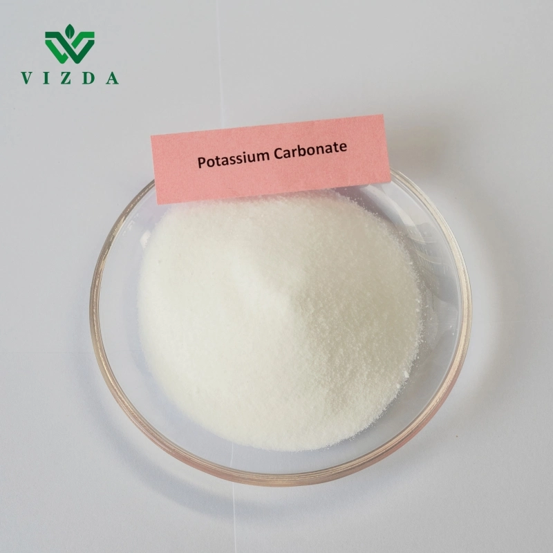 Fertilizante soluble en agua fácil de absorber polvo de carbonato de potasio