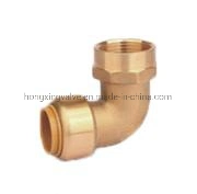 Lead Free Material Straight Female Connector for Pushfit Fitting