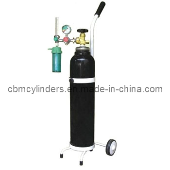 Portable Oxygen Supply Set (7L Steel O2 Cylinder Set)