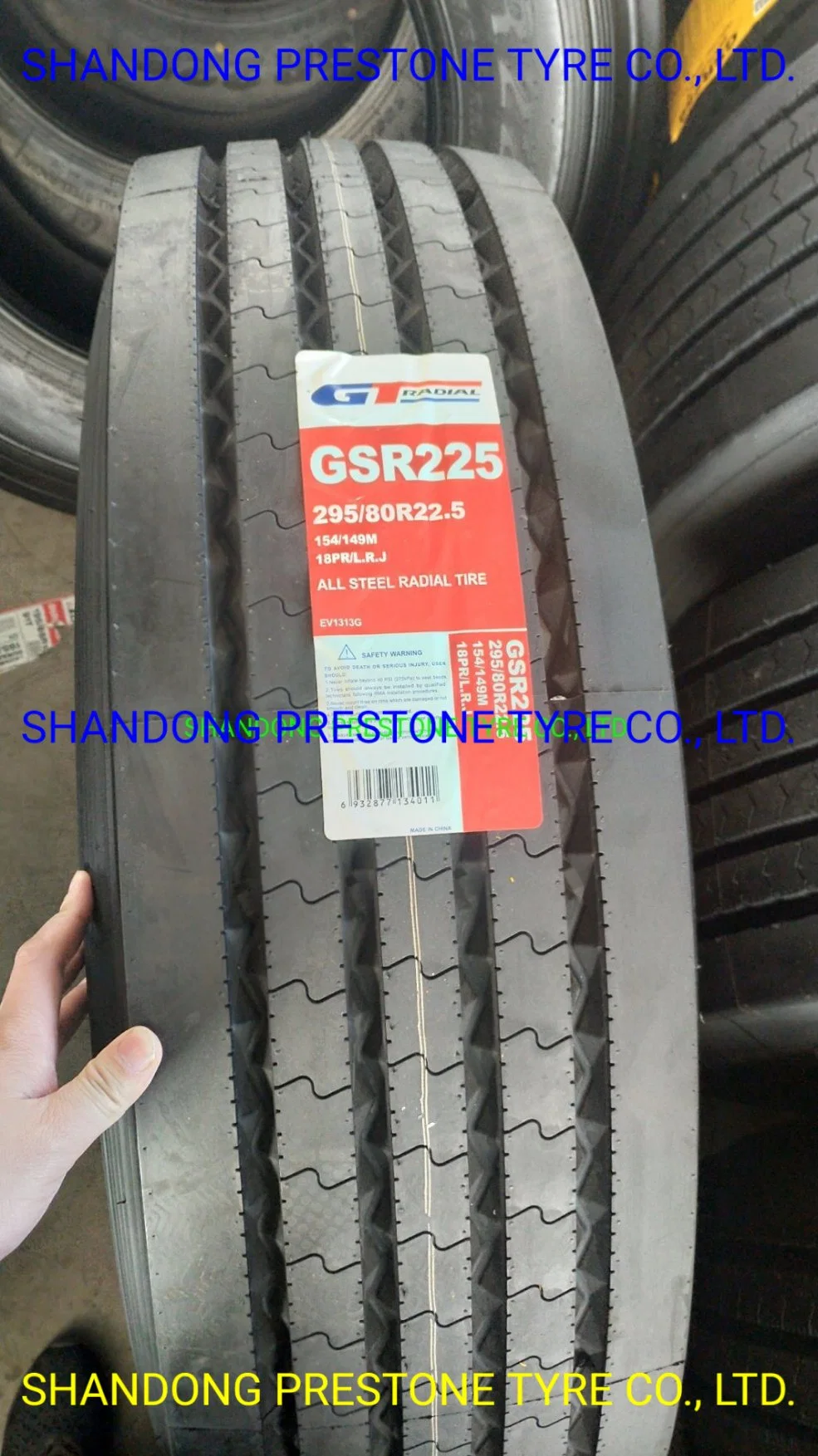 Rda Giti GT638 régional pour la lumière des pneus d'essieu moteur et les moyennes des camions lourds et autobus l'utilisation de pneus de 17,5 et 19,5 pouces