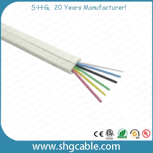 High Quality 4 Cores Flat Telephone Cable