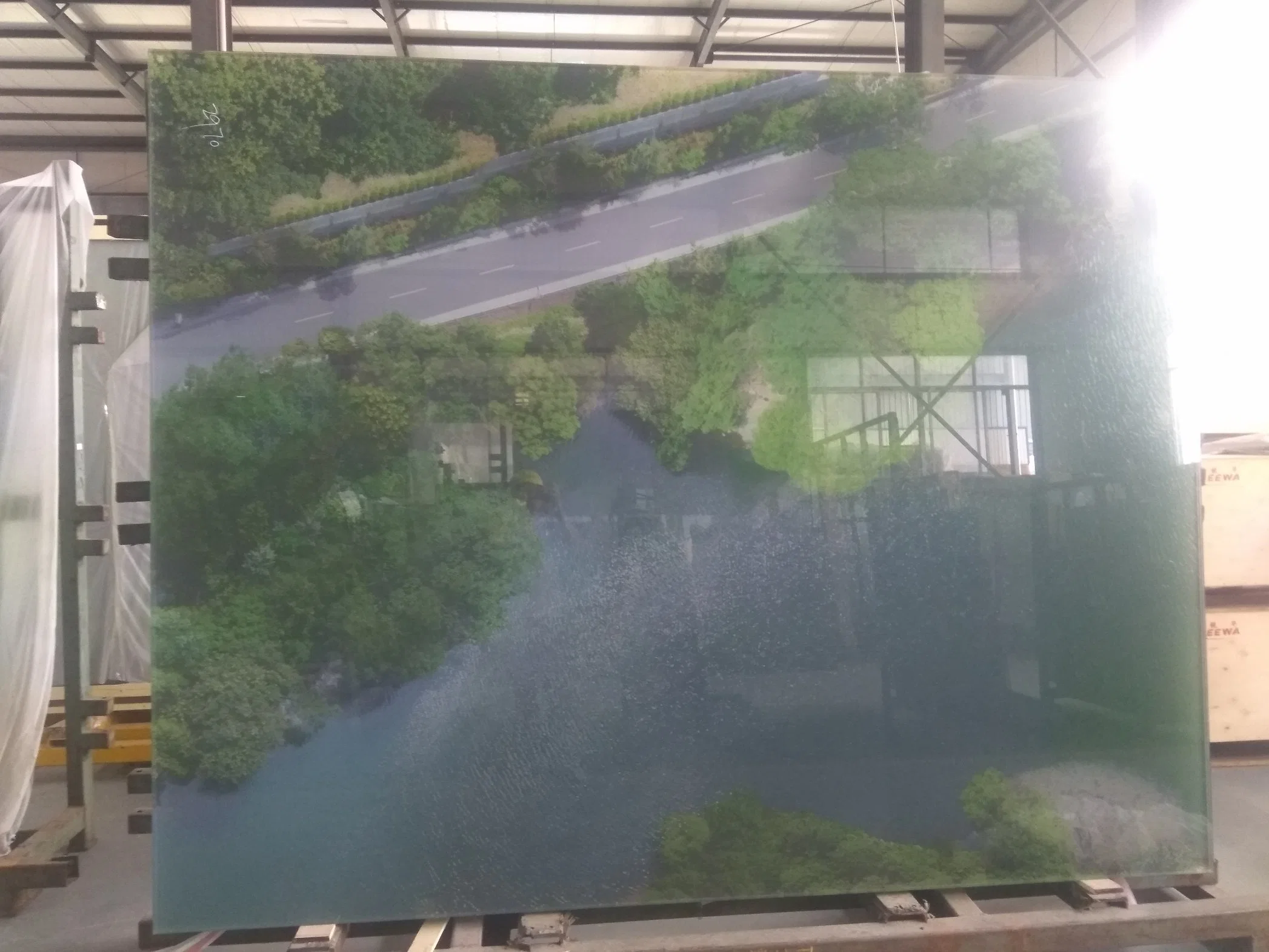 Hot Selling 3-19mm Low Iron Float Glass Silk Screen Printing Tempered Glass