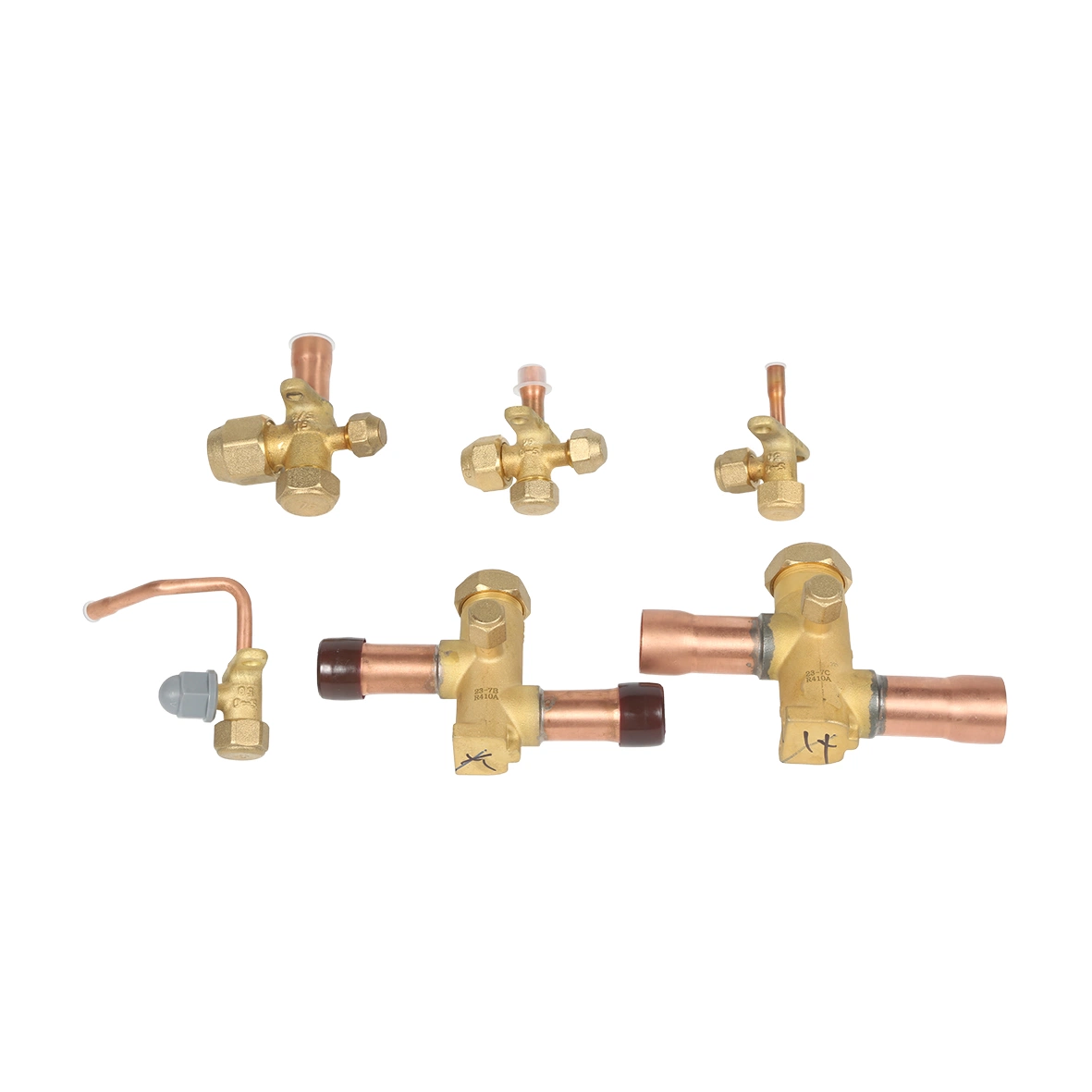 Copper Commercial Square Cylindrical Service Valve