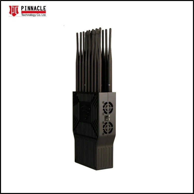 21-Antennen Handheld All-in-On Full Band UHF/VHF/GPS/WiFi-2,4G-5,8g Cellphone Signal Jammer