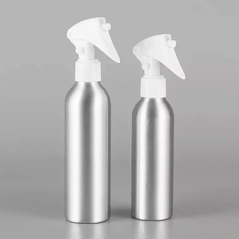 Wholesale/Supplier Empty Aluminum Bottle Silver Color Spray Pump Bottle Spray