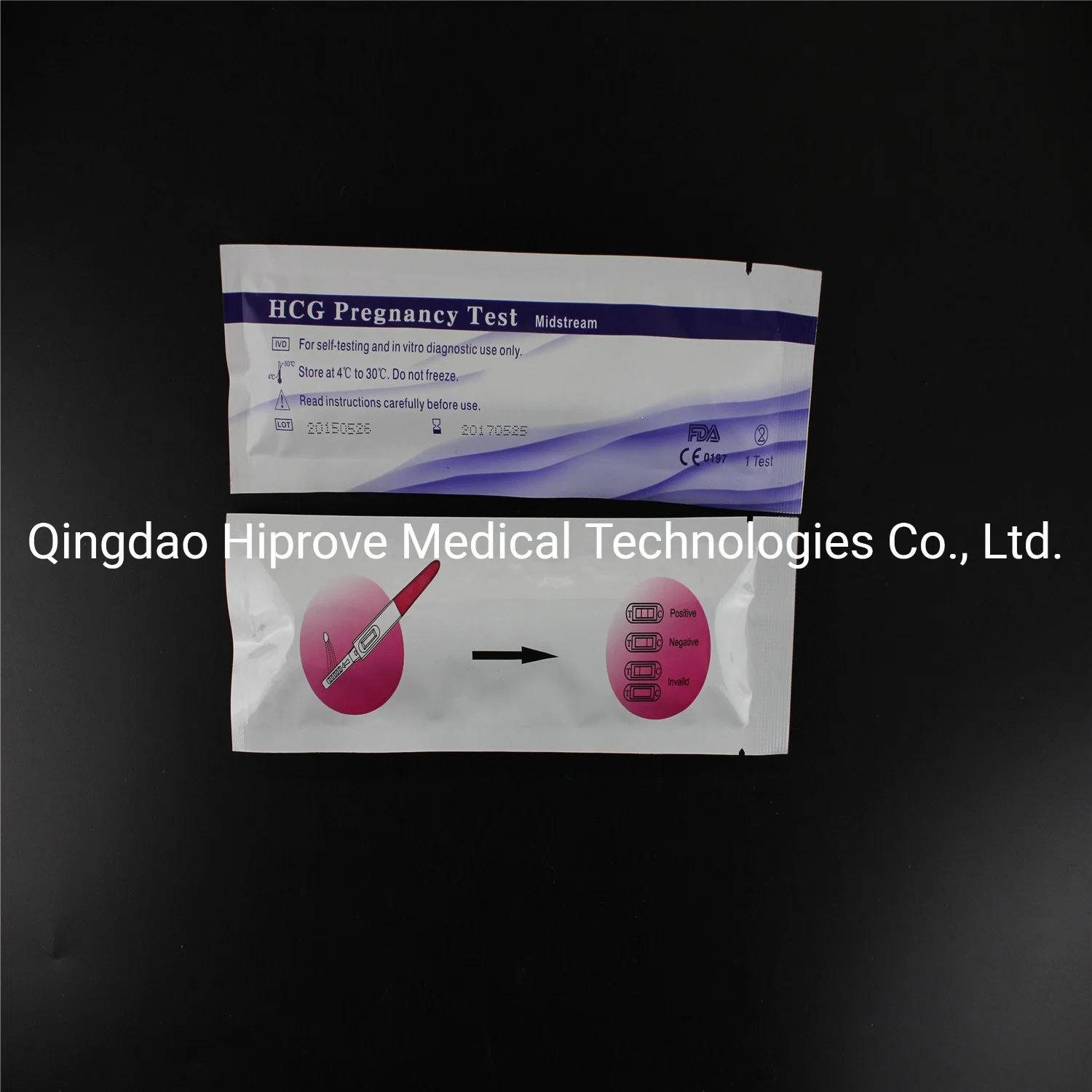 10-12.5miu/Ml HCG Urine Pregnancy Test Strips