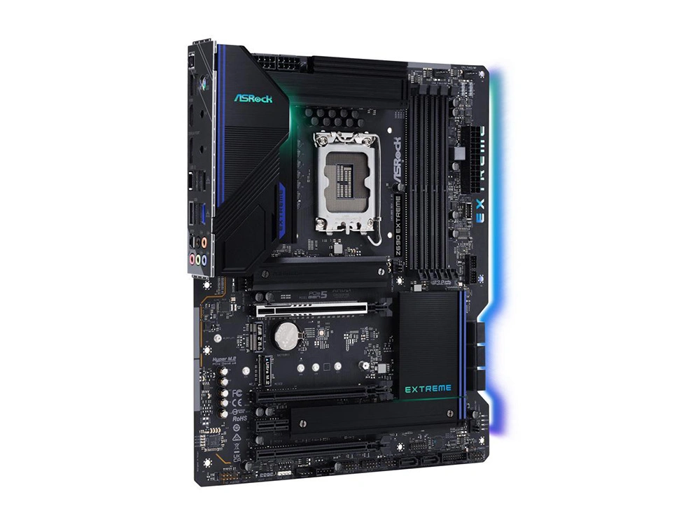 Asrock Z690 Extrême Intel LGA 1700 Z690/S SATA de 6 Go de mémoire DDR4 de la carte mère Intel ATX