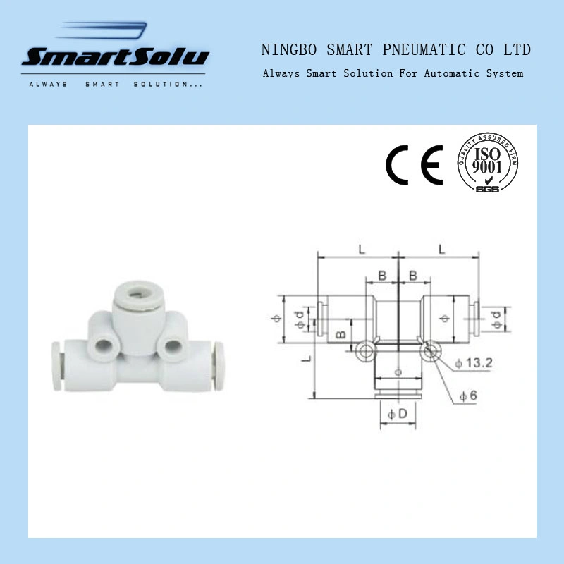 Kmt Series High quality/High cost performance Miniature Pneumatic Plastic Joint