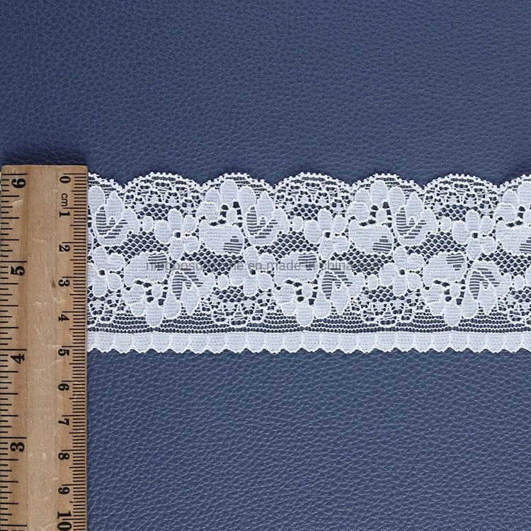 Stretch Lace Trim Soft Nylon Spandex Elastic Lace