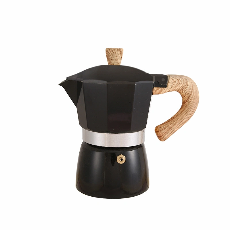 Wholesale/Supplier Cheap Aluminum Espresso Coffee Maker Italian Mocha Pot with Handle