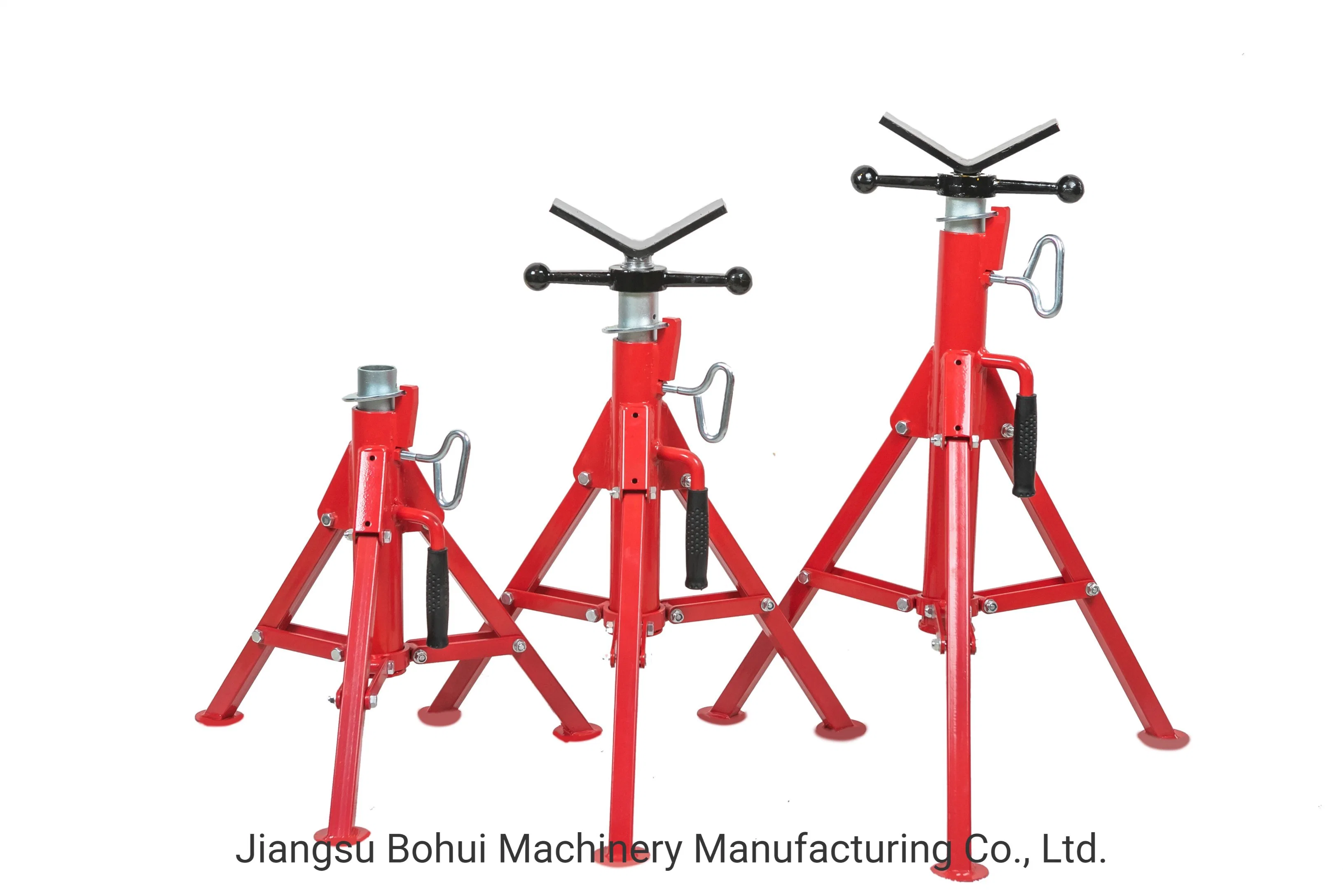 Altura ajustable de acero inoxidable tubo de hierro del tubo de 12 pulgadas de gran peso del tubo de Soporte Soporte Soporte