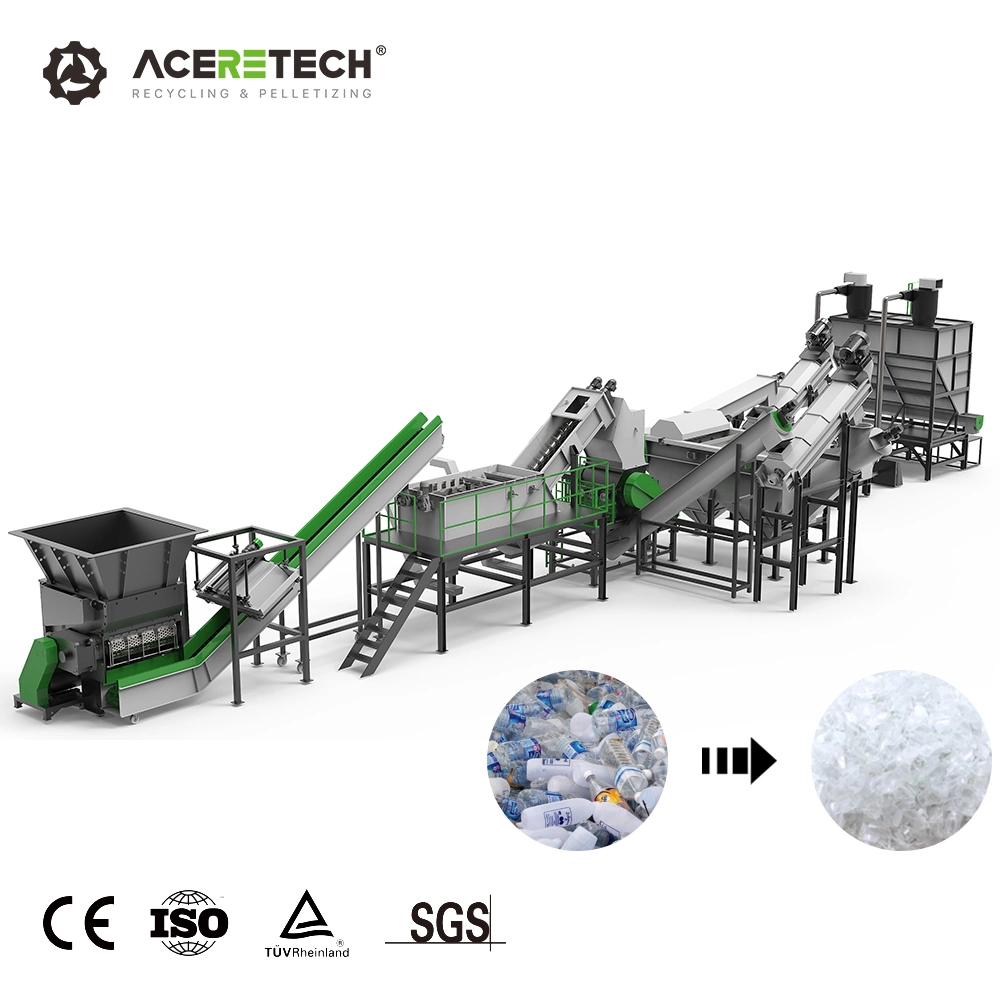 Factory Supplier Pet Recycling Machine Pet Bottle Washing Recycling Line