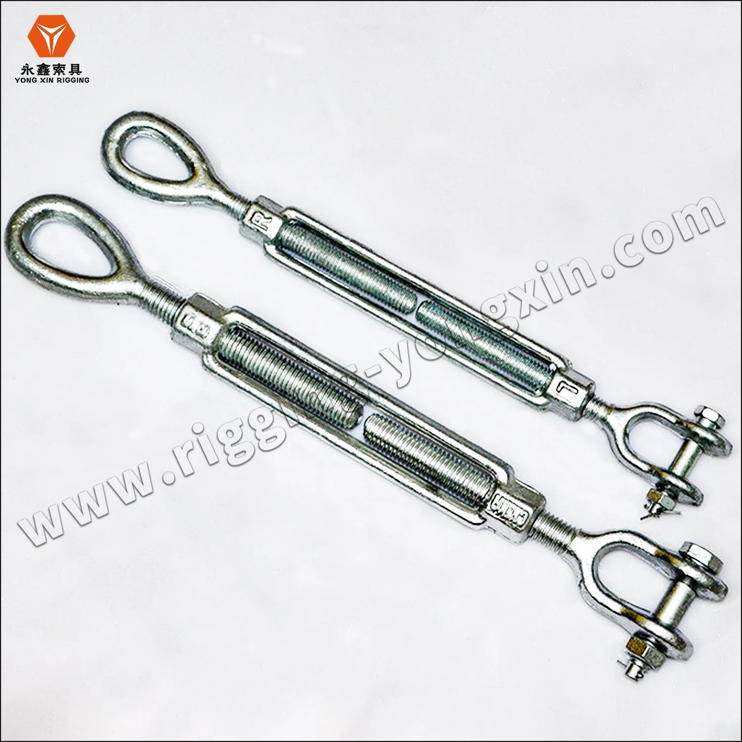 Hardware Heavy Duty geschmiedet Einstellbare Edelstahl 304 Turnbuckles mit Auge und Kiefer Turnbuckle Drahtseil/Stahlseil Teil Edelstahl Stahlschlüsselungen