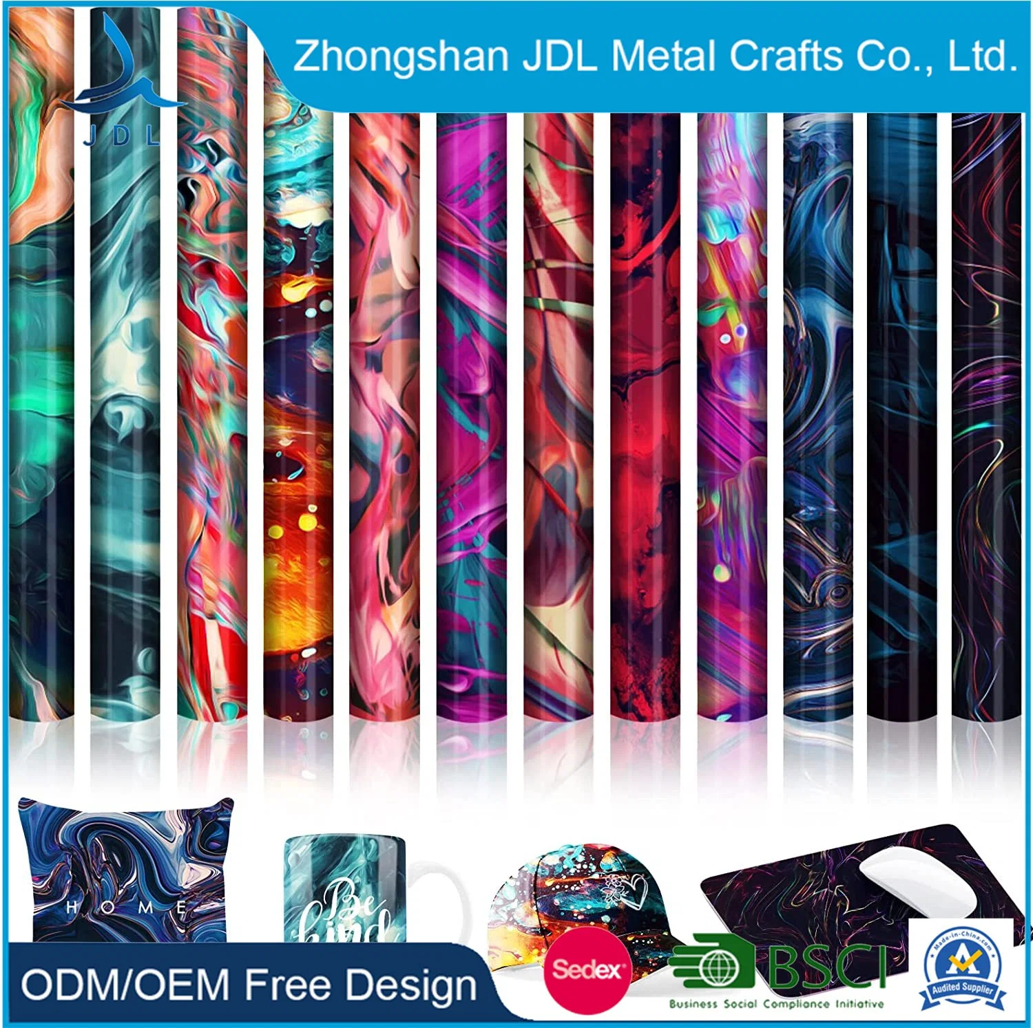 Professional Manufacturer Sales A4 Heat Transfer Inkjet Printer Sublimation Paper Hot Stamping Foil Holographic