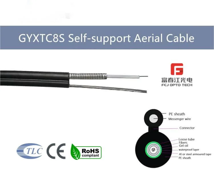 Fcj Fiber Optic Cable with Steel-Plastic Tape Gyxtc8s