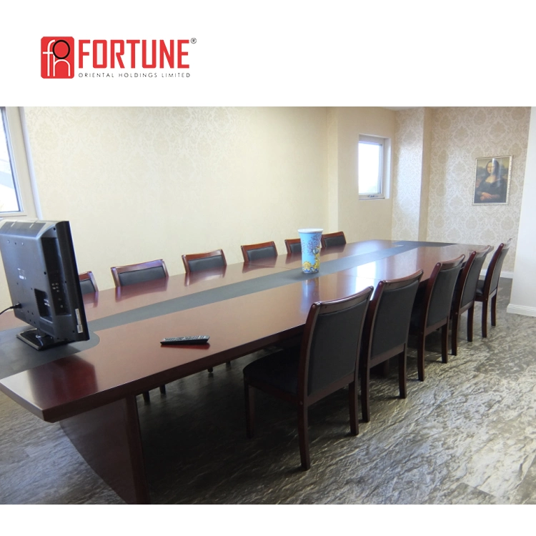 Boardroom Meeting Room Antique Big Long Conference Table