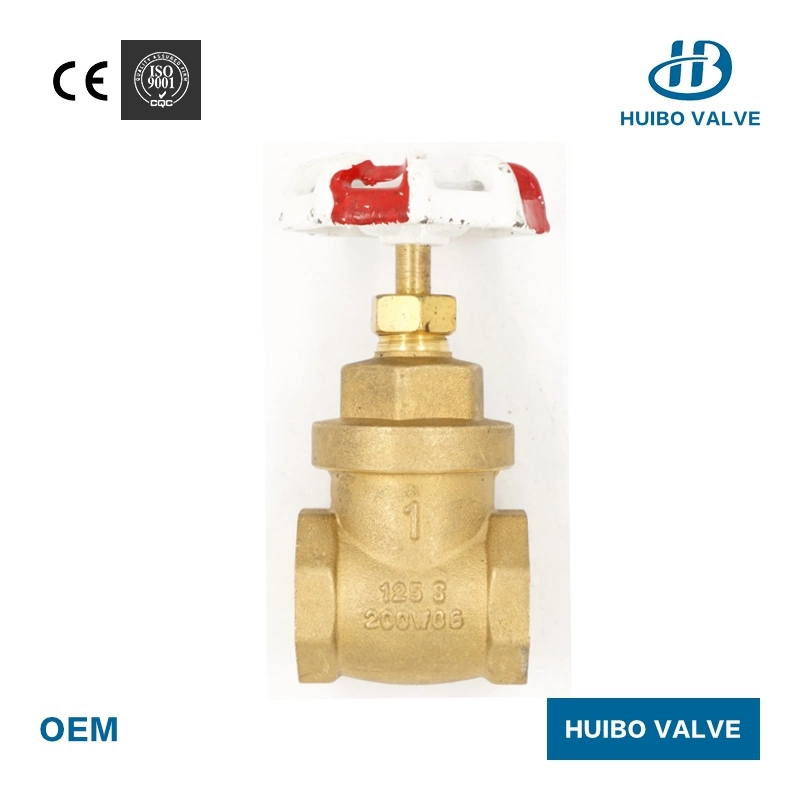 1/2''-2''inch Iron/Aluminum Handle Brass Gate Water Valve for Water
