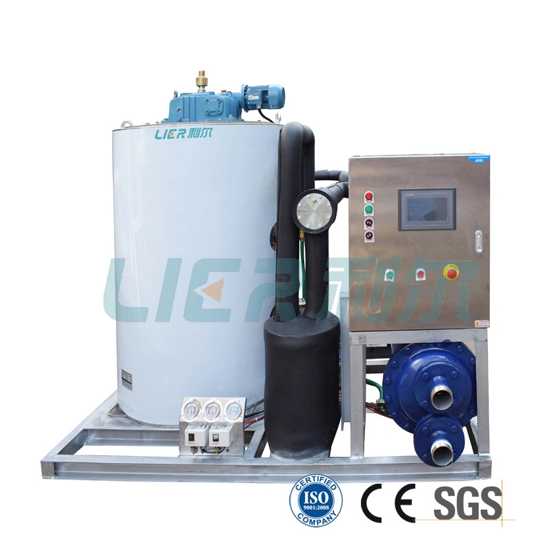 Lier 8ton Seawater Ice Making Machine for Deep Sea Boat Seafood Cooling