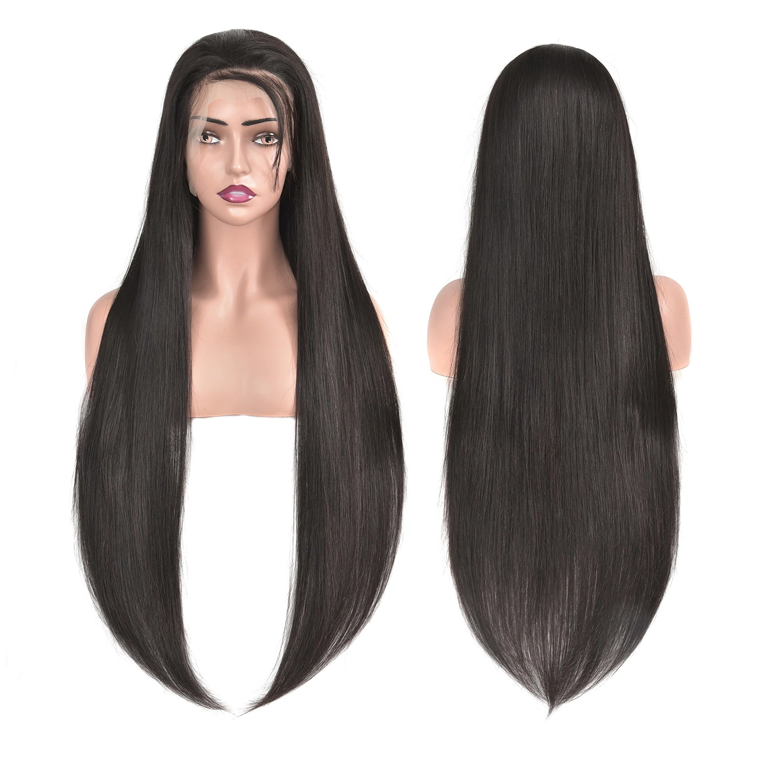 100% Human Hair Brazilian Virgin Hair Wig 180% Density 13X4 13X6 HD Lace Frontal Human Hair Wig